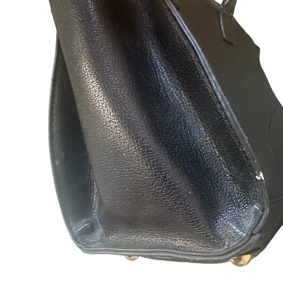 London Fog Black Satchel Bag - Picture 3 of 8